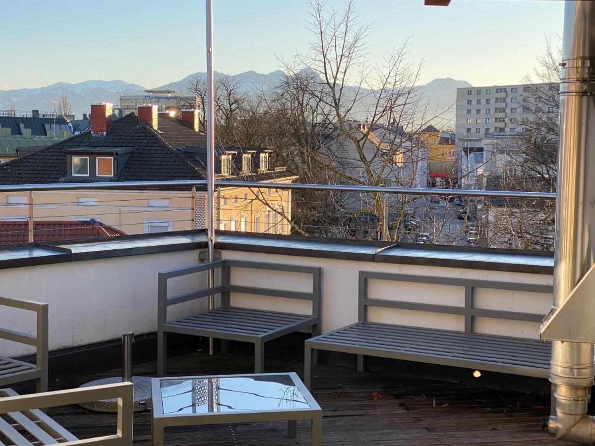 City Dachterassenwohnung Розенхайм Екстериор снимка